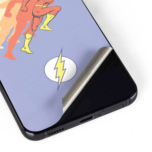 DC Comics The Flash Speed Mode Pose Galaxy S22 Plus Skin